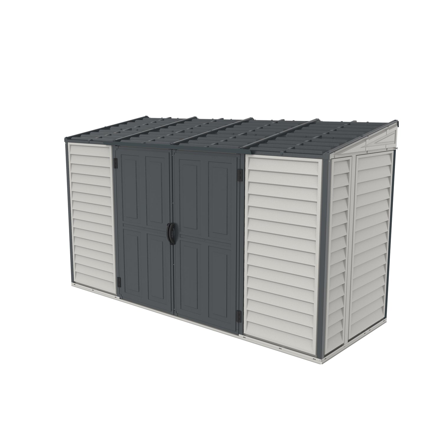 Duramax 10x4 SideMate PLUS Pro Vinyl Shed w/ Double Doors 36825