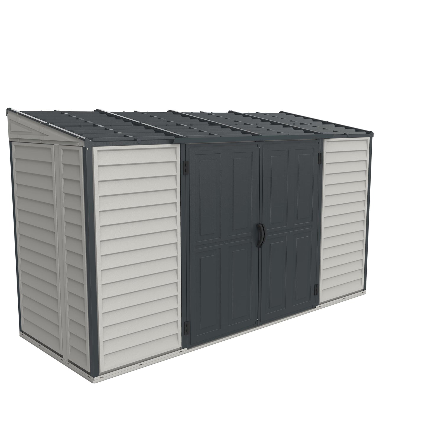 Duramax Vinyl Shed 10 x 4 SideMate Plus ProStorage 36825