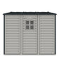 Duramax Vinyl Shed 10.5x8 Woodside Plus w/ Foundation 30227