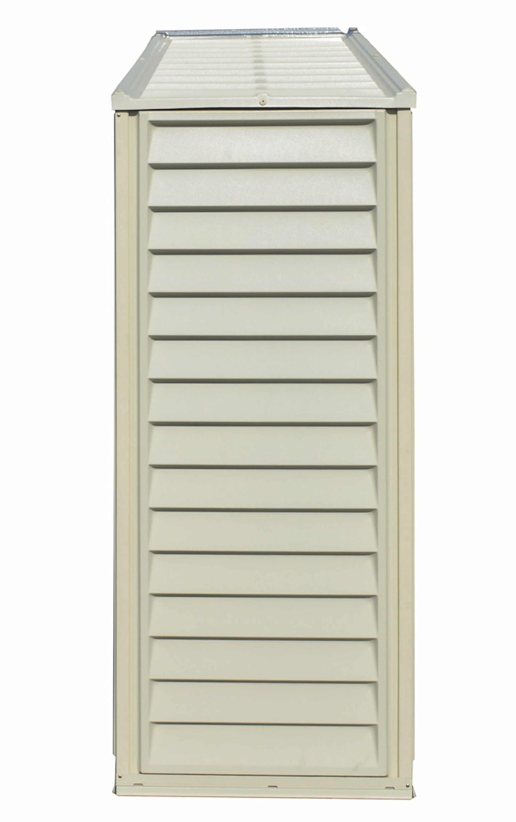 Duramax 10.5x3 SidePro Vinyl Shed w/ Foundation 98001