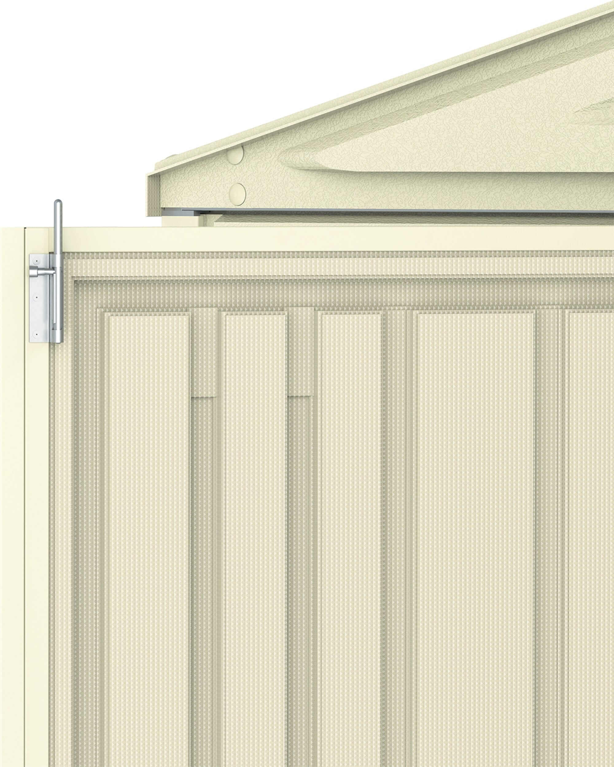 Duramax 10.5x5 WoodBridge Vinyl Shed w/ Foundation 00283