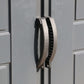 Duramax Vinyl Shed door handle showcasing durable and stylish design.