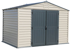 Duramax Vinyl Shed 10x8 StoreMax Plus w/ Floor 30225