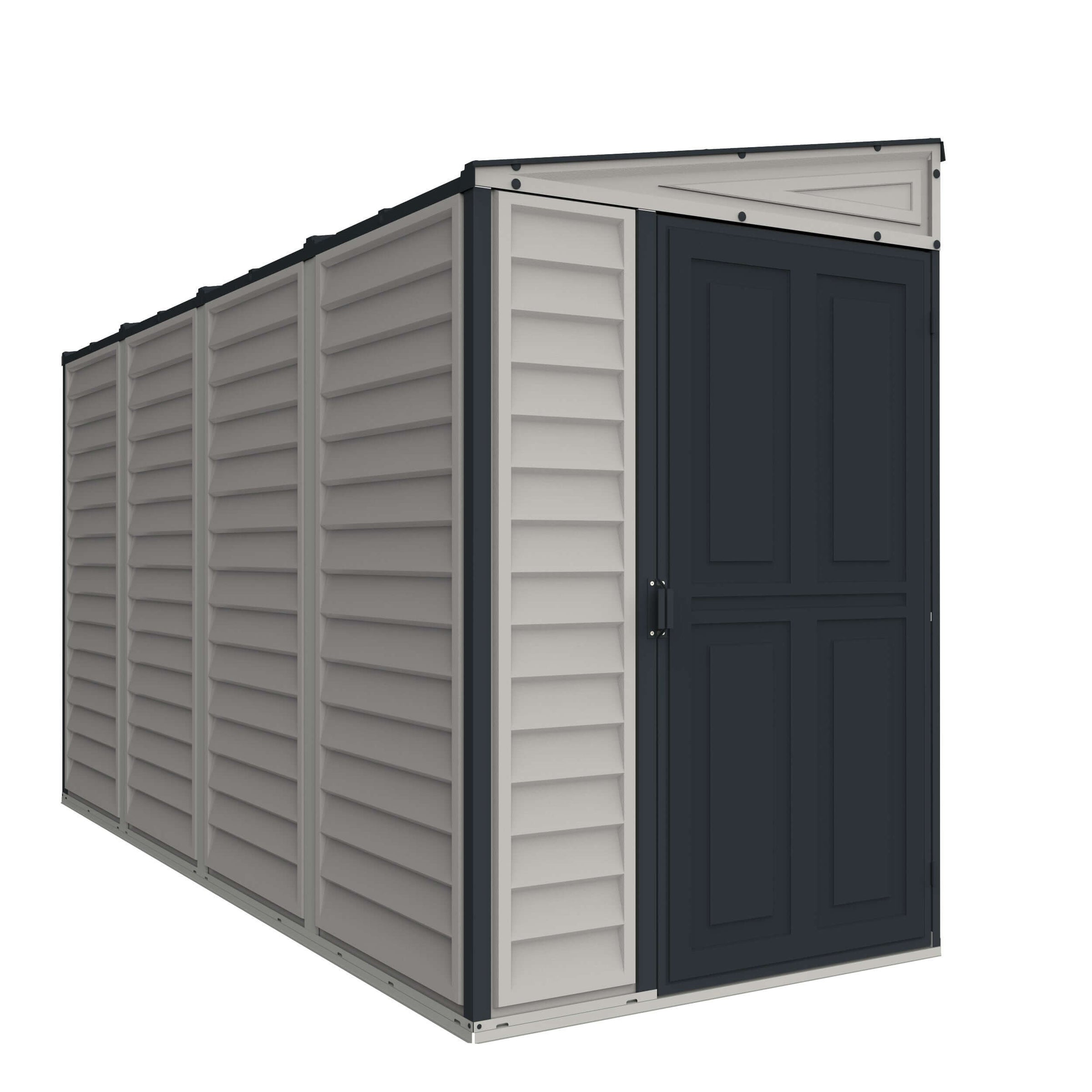 Duramax 4x10 SideMate PLUS Vinyl Shed w/ Foundation 36725