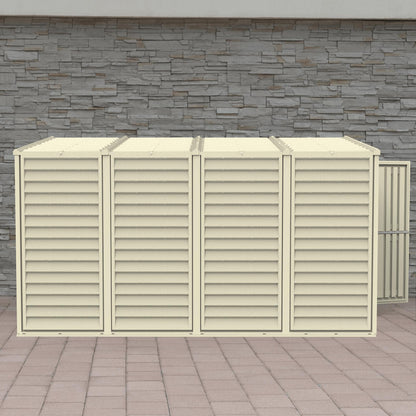 Duramax 4x10 SideMate Vinyl Shed w/ Foundation 06725