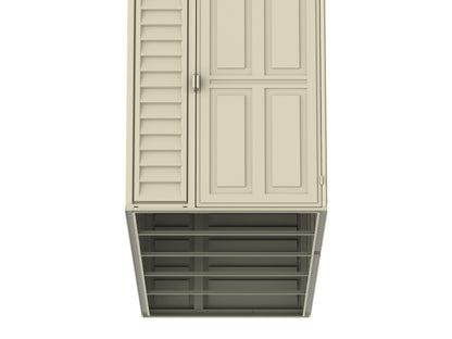 Duramax 4x10 SideMate Vinyl Shed w/ Foundation 06725