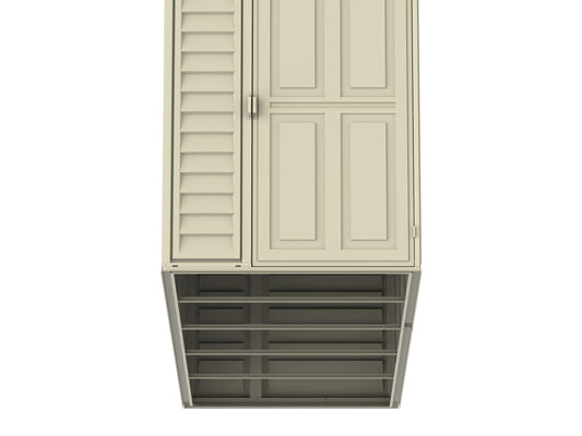 Duramax 4x10 SideMate Vinyl Shed w/ Foundation 06725 