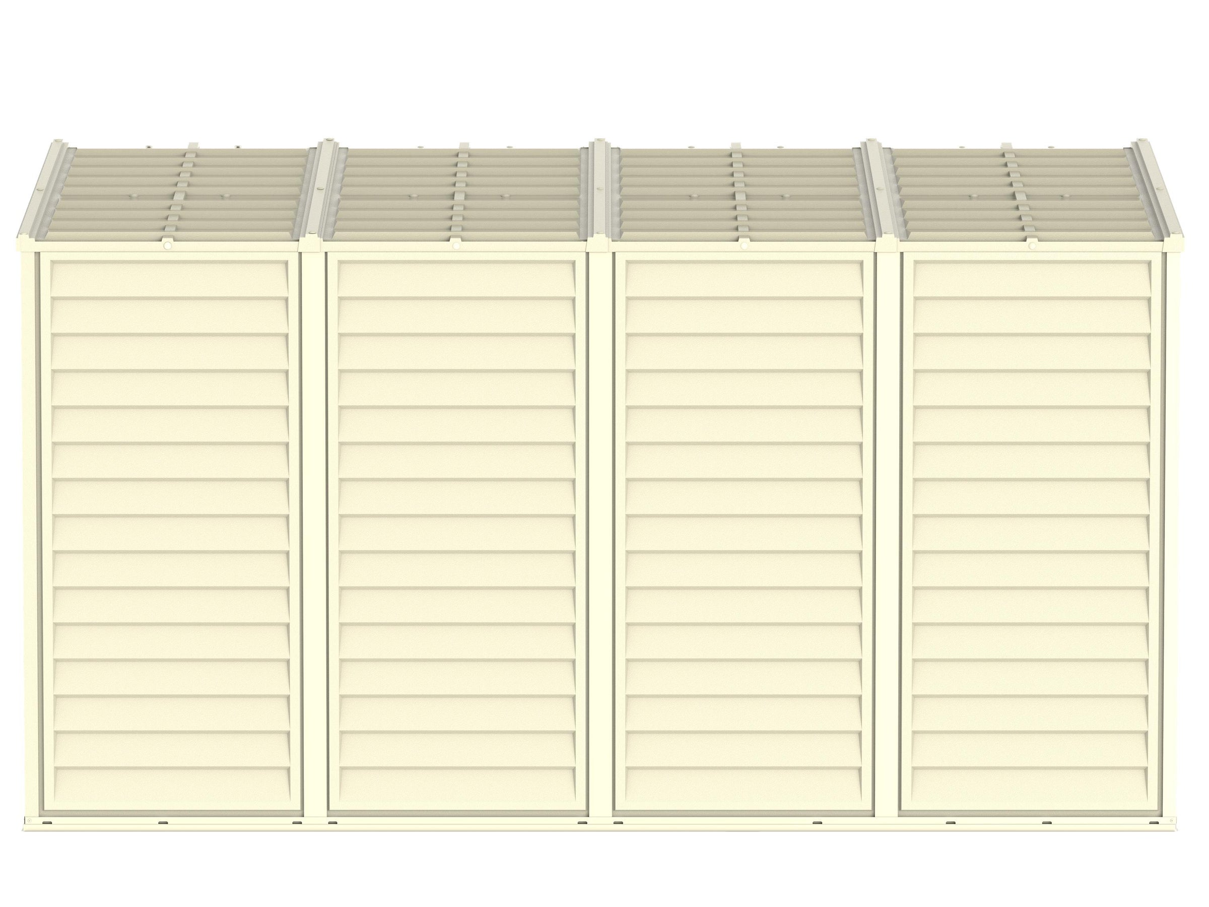 Duramax 4x10 SideMate Vinyl Shed w/ Foundation 06725