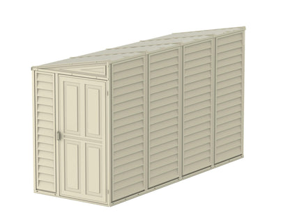 Duramax 4x10 SideMate Vinyl Shed w/ Foundation 06725