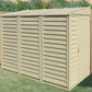 Duramax 4x8 SideMate Vinyl Shed featuring a durable design for efficient outdoor storage.