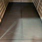 Duramax Vinyl Shed interior floor view showing durable, ribbed surface for optimal storage support.