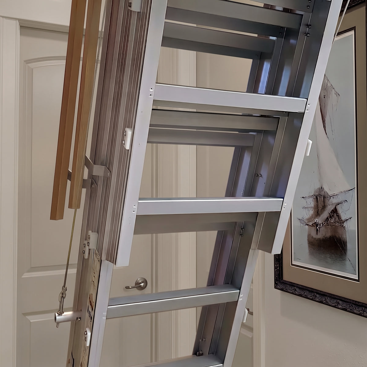 eLAIR One-Touch Electric Attic Stairway