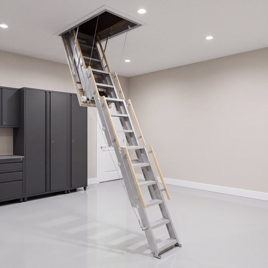 eLAIR One-Touch Electric Attic Stairway 