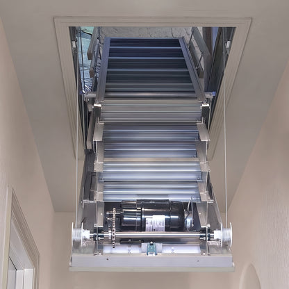 eLAIR One-Touch Electric Attic Stairway