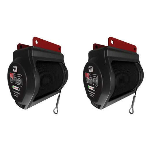 Garage Smart MyLifters: Bluetooth-enabled motorized garage storage lifts for easy DIY projects. 