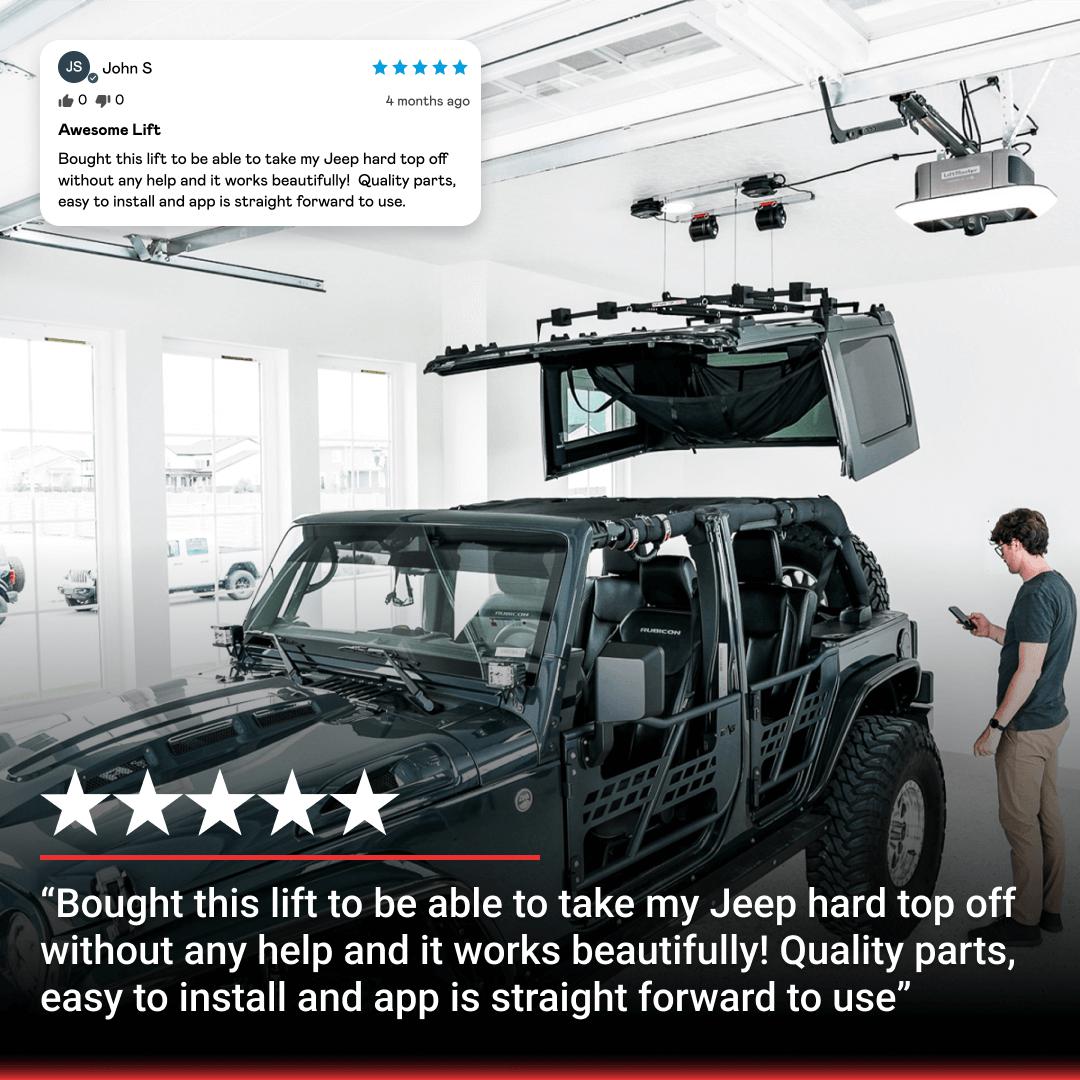 Garage Smart Jeep Wrangler Hard Top Lifter