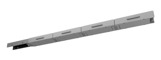 Garage Smart Smart Track system for motorized garage storage lift, featuring multiple 30-inch interconnecting tracks. 