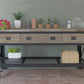 DuraMax 72 In x 24 In 3-Drawer Rolling Industrial Workbench with Wood Top - Aged Macadamia