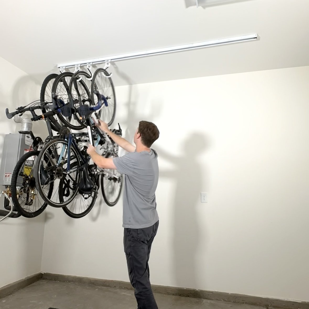 Ceiling bike storage solutions online