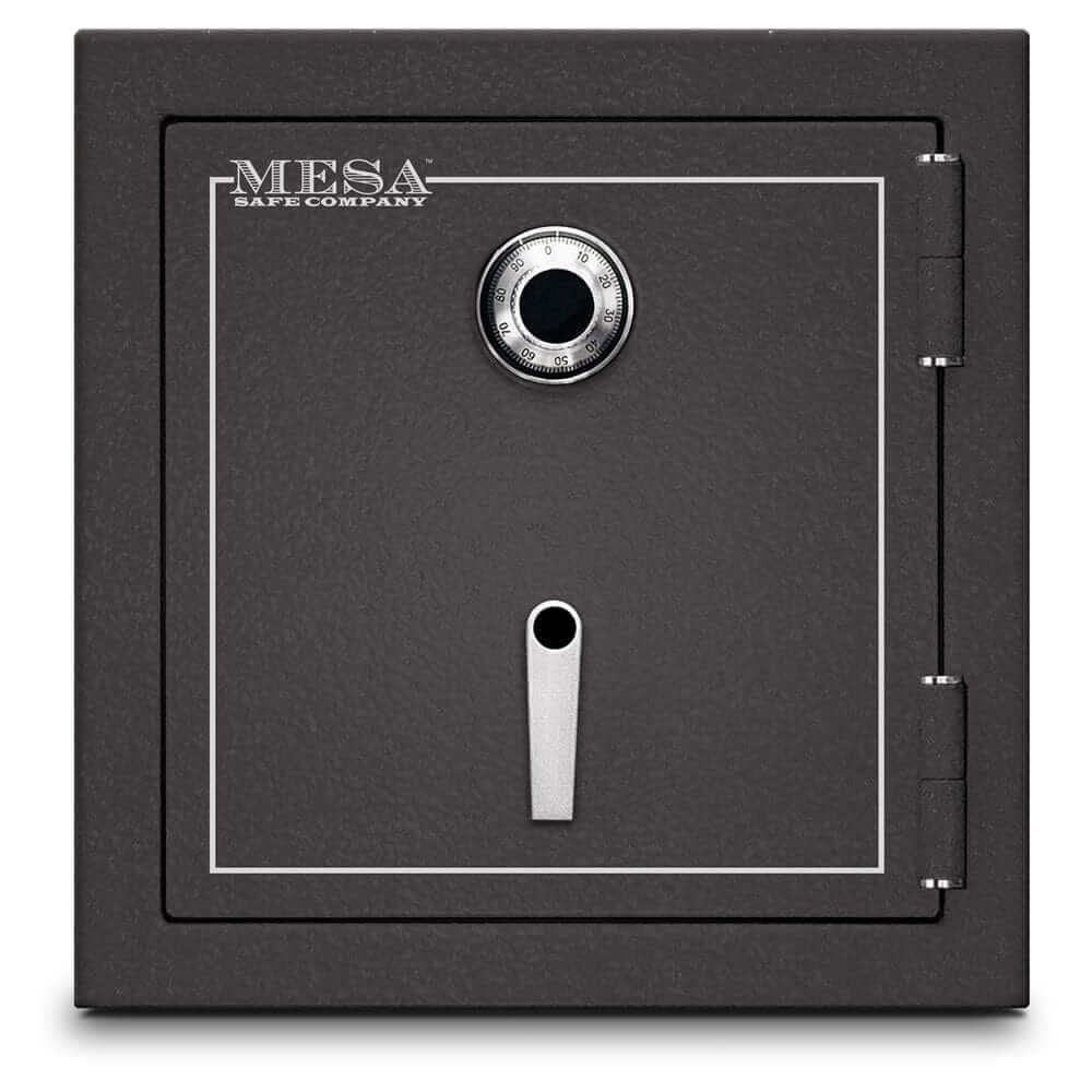 Mesa Safe MBF2020C 2-hour burglary and fire safe with combination lock for maximum security.