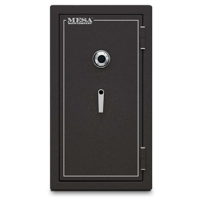 Mesa Safe MBF3820C 2-hour burglary and fire safe with combination lock, 6.4 cu. ft. for secure storage.