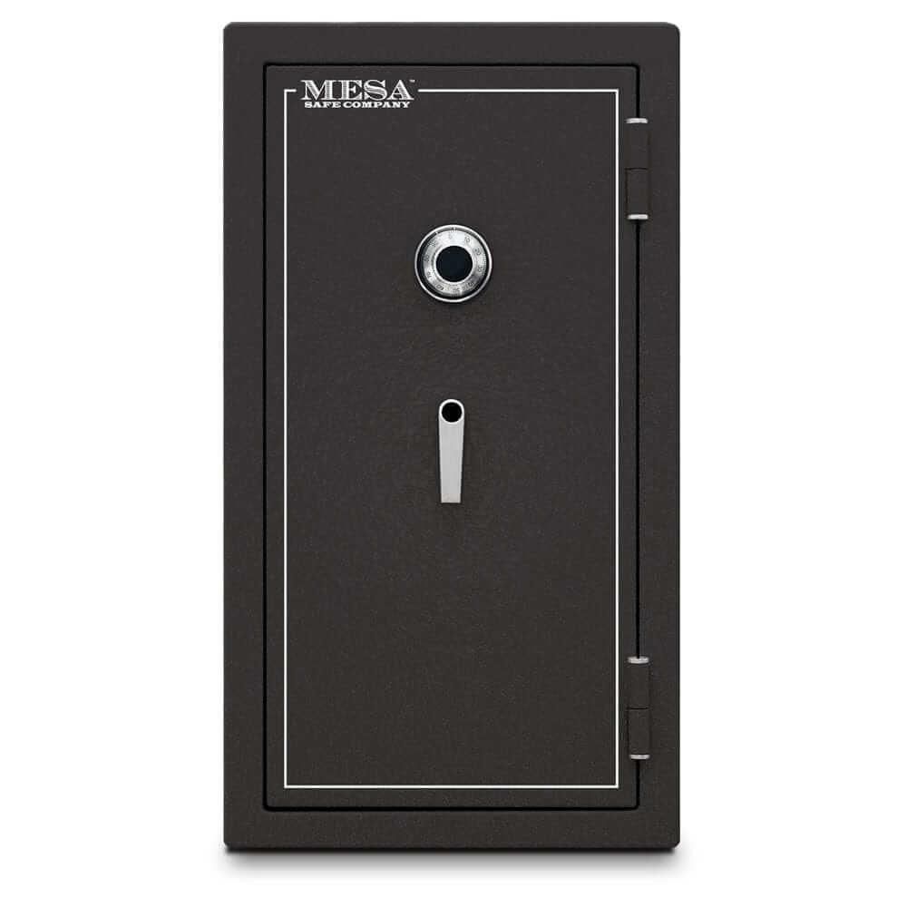 Mesa Safe MBF3820C 2-hour burglary and fire safe with combination lock, 6.4 cu. ft. for secure storage.