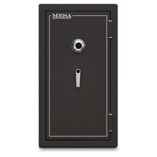 Mesa Safe MBF3820C 2-hour burglary and fire safe with combination lock, 6.4 cu. ft. for secure storage.