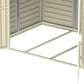 DuraMax Vinyl Shed 8x6 DuraMate with Foundation Kit