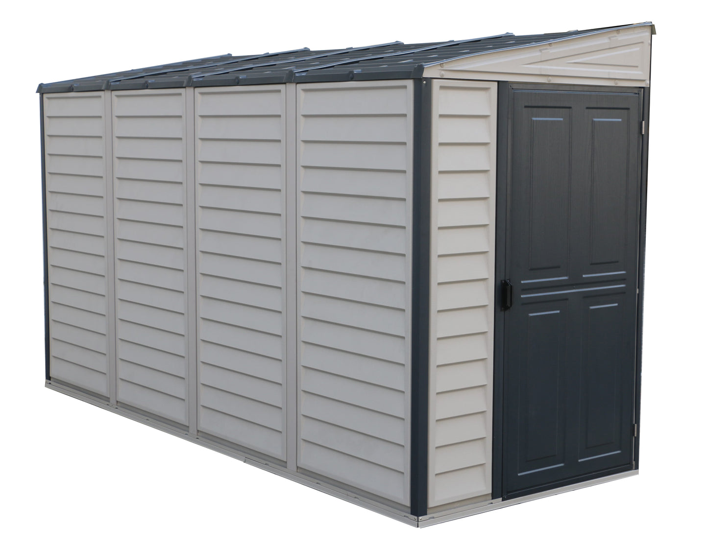 DuraMax Vinyl Shed 4x10 SideMate Plus with Foundation Kit