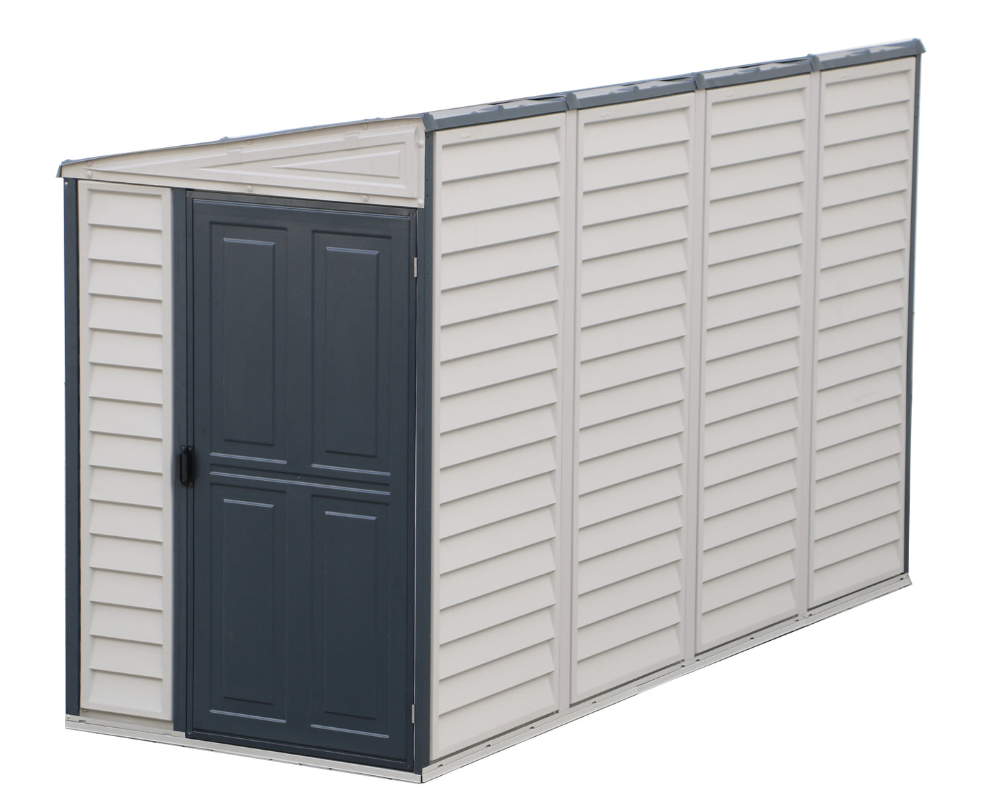 DuraMax Vinyl Shed 4x10 SideMate Plus with Foundation Kit