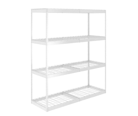 SafeRacks 24" x 72" x 84" Heavy-Duty Garage Shelving 