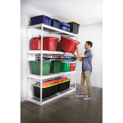 SafeRacks 24" x 72" x 84" Heavy-Duty Garage Shelving
