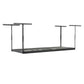 SafeRacks 3' x 8' overhead garage storage rack with adjustable ceiling-drop for efficient storage solutions.