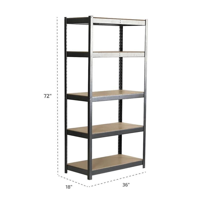 Saferacks 18" x 36" x 72" Garage Shelving