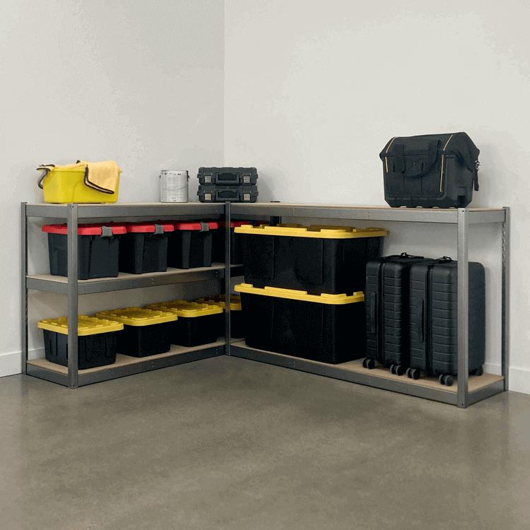 Saferacks 18" x 60" x 72" Garage Shelving