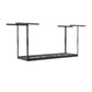 SafeRacks 2' x 6' overhead garage storage rack with adjustable drop length and industrial strength design.