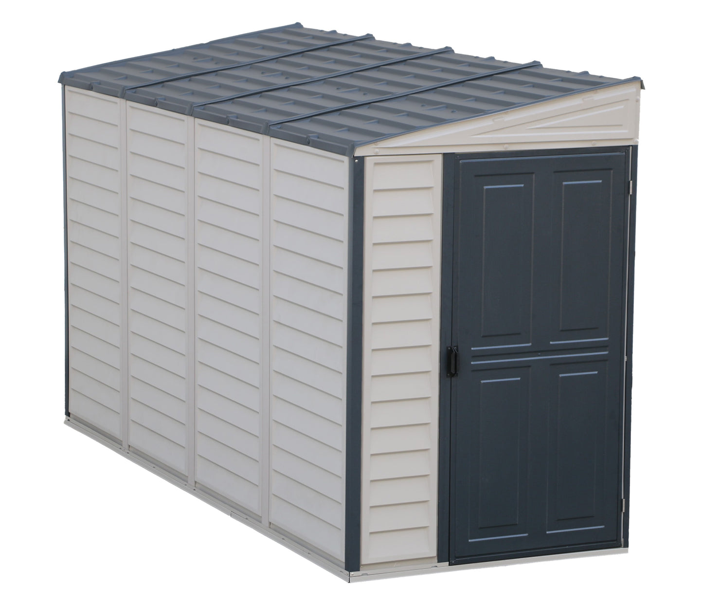 DuraMax Vinyl Shed 4x10 SideMate Plus with Foundation Kit