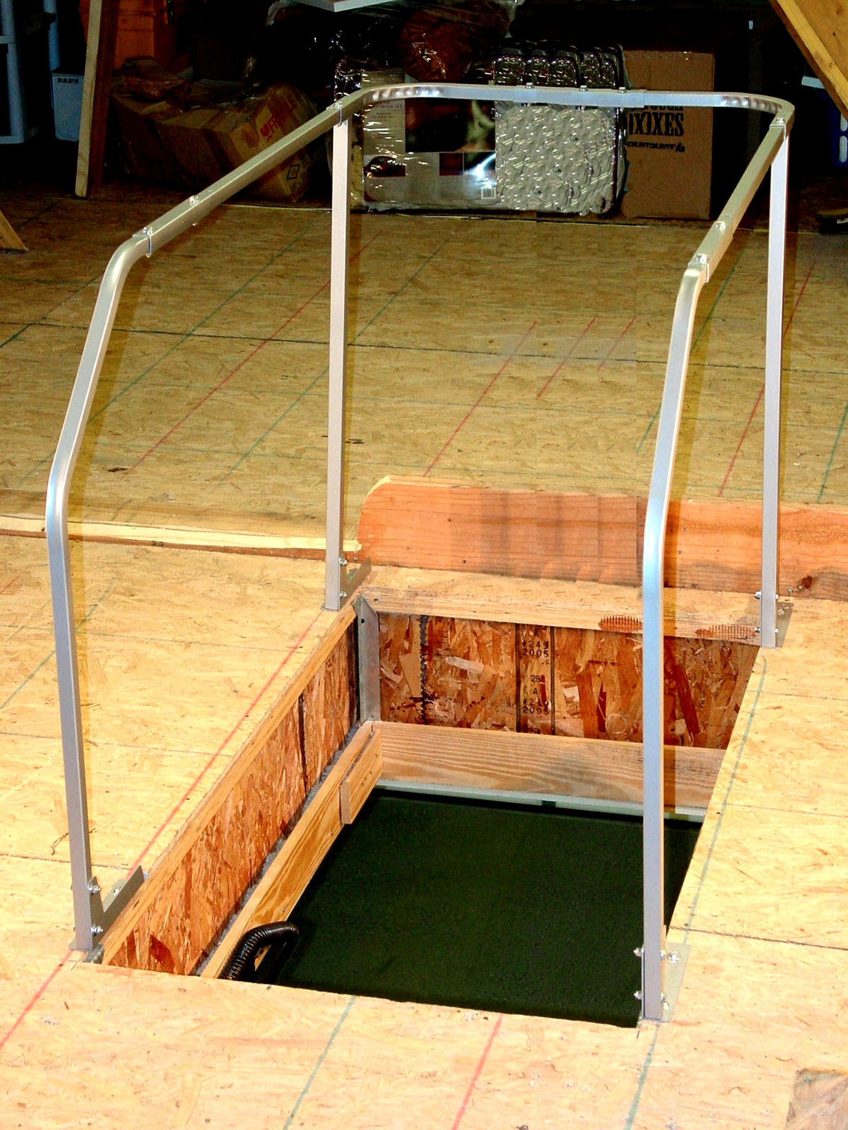Versa Rail Model 60 – Attic Ladder Safety Railing