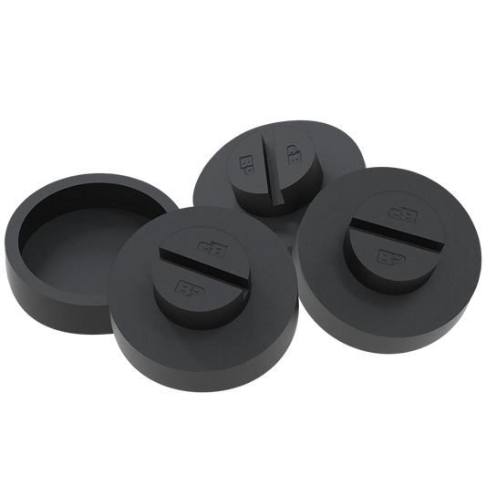 QuickJack 2-Post Slipover Pads Round Puck (4-Pack) 5210263 