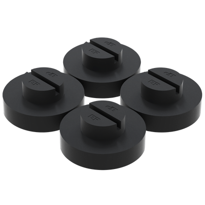 QuickJack 2-Post Slipover Pads Round Puck (4-Pack) 5210263