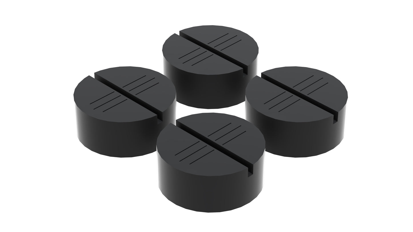 QuickJack 2-Post Slipover Pads Round Pad (4-Pack) 5210254