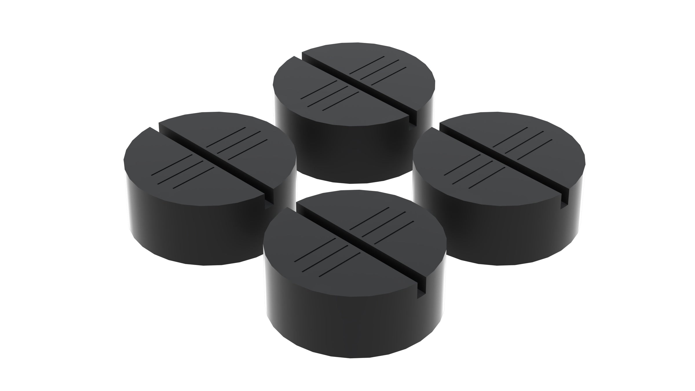 QuickJack 2-Post Slipover Pads Round Pad (4-Pack) 5210254