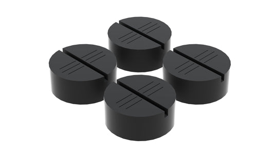 QuickJack 2-Post Slipover Pads Round Pad (4-Pack) 5210254 