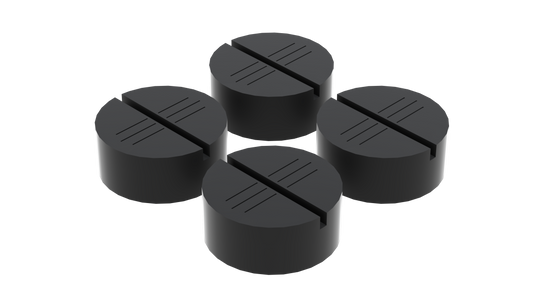 QuickJack 2-Post Slipover Pads Round Pad (4-Pack) 5210254