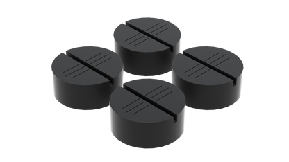 QuickJack 2-Post Slipover Pads Round Pad (4-Pack) 5210254