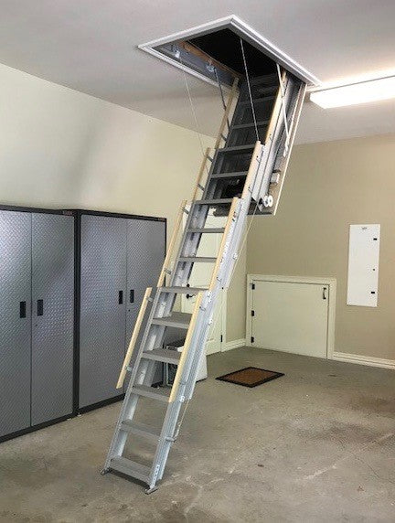 eLAIR One-Touch Electric Attic Stairway