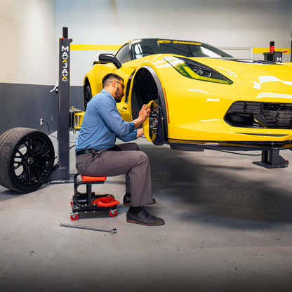 QuickJack RST-1WS Cushioned Rolling Work Seat and Tool Tray 5150514