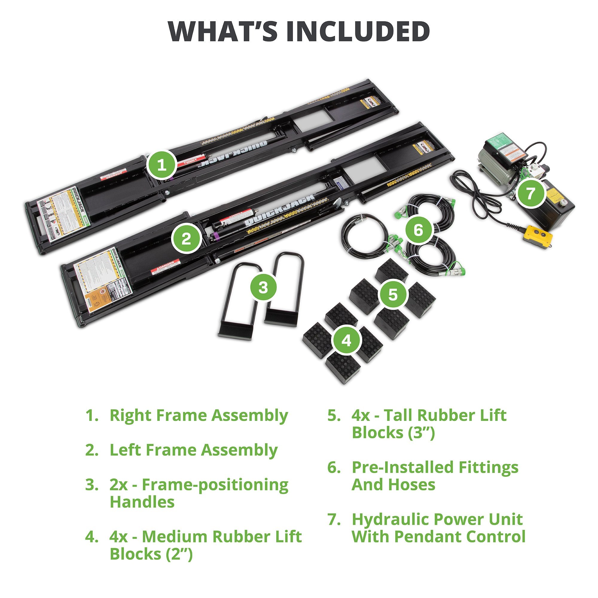 QuickJack 6000TL 6,000-lb. Portable Car Lift Standard Frame 5175626
