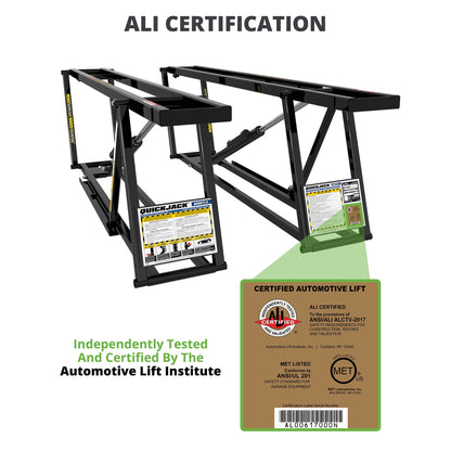 QuickJack 6000TLX 6,000-lb. Portable Car Lift Extended Frame 5175629