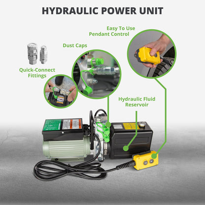 QuickJack 6000TLX 6,000-lb. Portable Car Lift Extended Frame 5175629